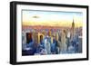 New York View-Philippe Hugonnard-Framed Giclee Print