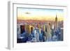 New York View-Philippe Hugonnard-Framed Giclee Print