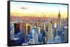 New York View-Philippe Hugonnard-Framed Stretched Canvas