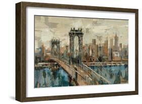 New York View-Silvia Vassileva-Framed Art Print