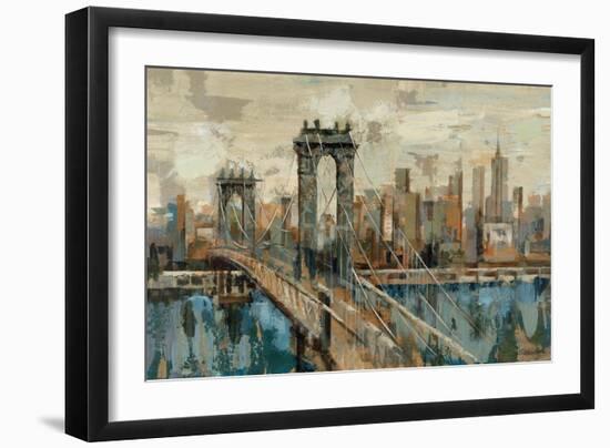 New York View-Silvia Vassileva-Framed Art Print