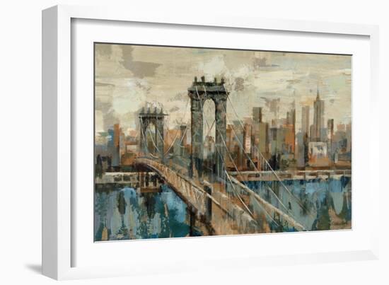 New York View-Silvia Vassileva-Framed Premium Giclee Print
