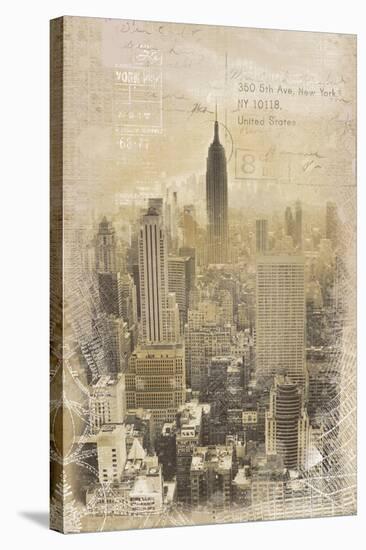 New York Vintage-Tom Frazier-Stretched Canvas