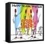 New York Voices - Sing! Sing! Sing!-null-Framed Stretched Canvas