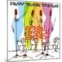 New York Voices - Sing! Sing! Sing!-null-Mounted Art Print