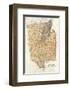 New York: Warren, Saratoga, Washington Counties, c.1895-Joseph Rudolf Bien-Framed Art Print