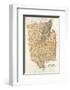 New York: Warren, Saratoga, Washington Counties, c.1895-Joseph Rudolf Bien-Framed Art Print