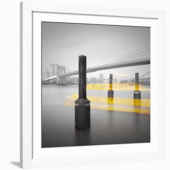 New York Water Taxi-Moises Levy-Framed Photographic Print