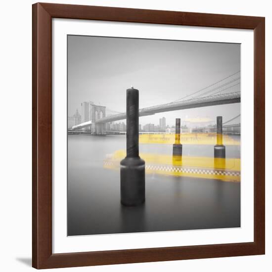 New York Water Taxi-Moises Levy-Framed Photographic Print