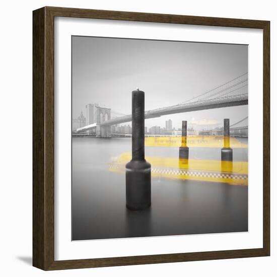 New York Water Taxi-Moises Levy-Framed Photographic Print