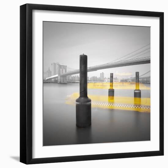 New York Water Taxi-Moises Levy-Framed Photographic Print