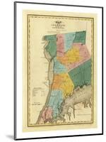 New York, Westchester County, c.1829-David H^ Burr-Mounted Art Print