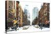 New York Winter Day-Philippe Hugonnard-Stretched Canvas