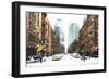 New York Winter Day-Philippe Hugonnard-Framed Giclee Print