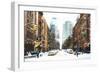 New York Winter Day-Philippe Hugonnard-Framed Giclee Print