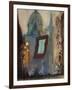 New York with Flags-Arthur Clifton Goodwin-Framed Giclee Print