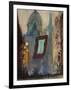 New York with Flags-Arthur Clifton Goodwin-Framed Giclee Print