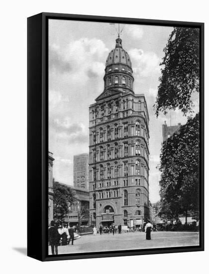 New York World Building, New York City, New York, USA, Early 20th Century-null-Framed Stretched Canvas