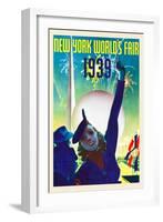 New York World's Fair 1939-Albert Staehle-Framed Art Print