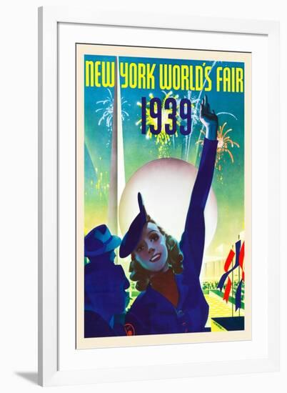 New York World's Fair 1939-Albert Staehle-Framed Art Print