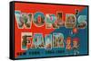 New York World's Fair, 1964-1965-null-Framed Stretched Canvas