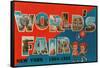 New York World's Fair, 1964-1965-null-Framed Stretched Canvas