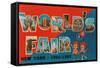 New York World's Fair, 1964-1965-null-Framed Stretched Canvas
