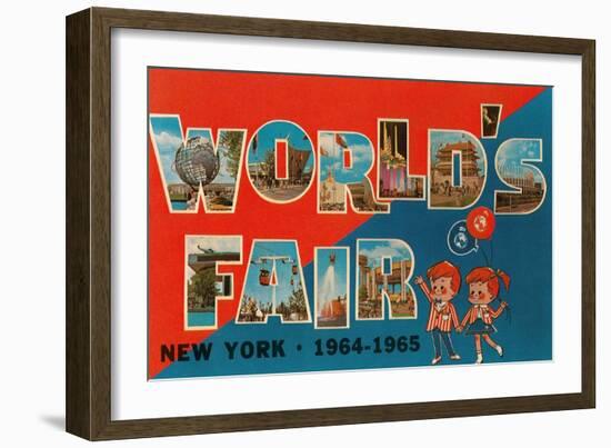 New York World's Fair, 1964-1965-null-Framed Art Print