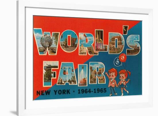 New York World's Fair, 1964-1965-null-Framed Art Print
