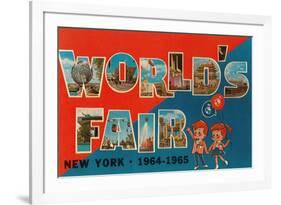 New York World's Fair, 1964-1965-null-Framed Premium Giclee Print