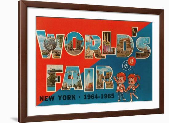 New York World's Fair, 1964-1965-null-Framed Premium Giclee Print