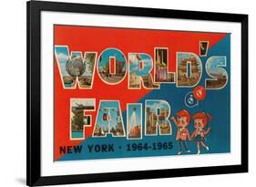New York World's Fair, 1964-1965-null-Framed Premium Giclee Print