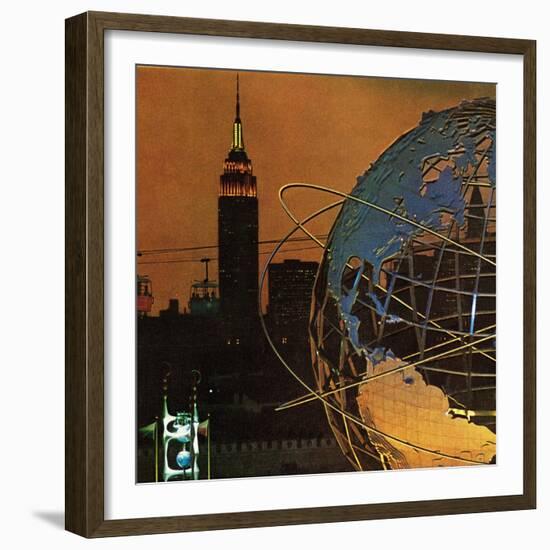 "New York World's Fair," May 23, 1964-John Zimmerman-Framed Giclee Print