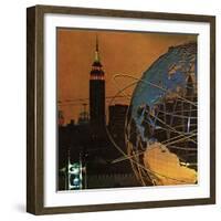 "New York World's Fair," May 23, 1964-John Zimmerman-Framed Giclee Print