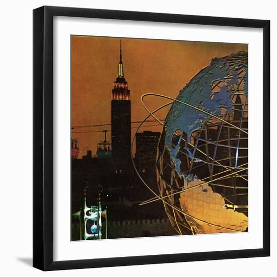 "New York World's Fair," May 23, 1964-John Zimmerman-Framed Giclee Print