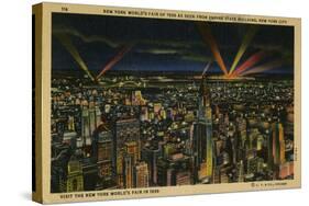 New York World's Fair of 1939 As Seen from Empire State Building-null-Stretched Canvas