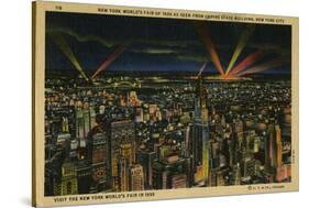 New York World's Fair of 1939 As Seen from Empire State Building-null-Stretched Canvas