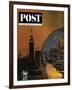 "New York World's Fair," Saturday Evening Post Cover, May 23, 1964-John Zimmerman-Framed Giclee Print