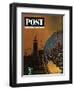 "New York World's Fair," Saturday Evening Post Cover, May 23, 1964-John Zimmerman-Framed Giclee Print