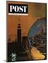 "New York World's Fair," Saturday Evening Post Cover, May 23, 1964-John Zimmerman-Mounted Giclee Print