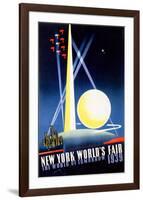 New York World's Fair, World of Tomorrow-Joseph Binder-Framed Art Print