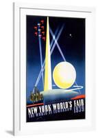 New York World's Fair, World of Tomorrow-Joseph Binder-Framed Art Print