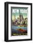 New York World's Fair-null-Framed Premium Giclee Print