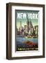 New York World's Fair-null-Framed Premium Giclee Print