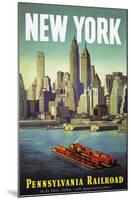 New York World's Fair-null-Mounted Art Print