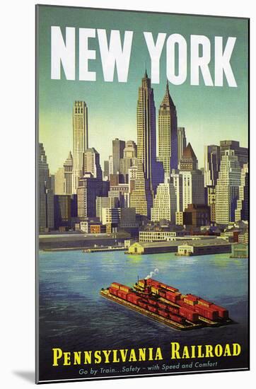 New York World's Fair-null-Mounted Art Print