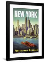 New York World's Fair-null-Framed Art Print