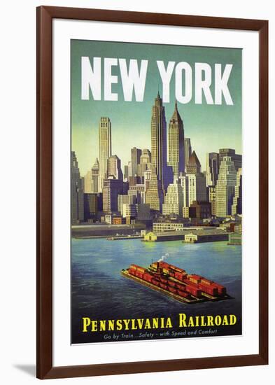 New York World's Fair-null-Framed Art Print