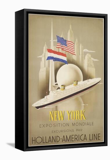 New York Worlds Fair, 1939-null-Framed Stretched Canvas