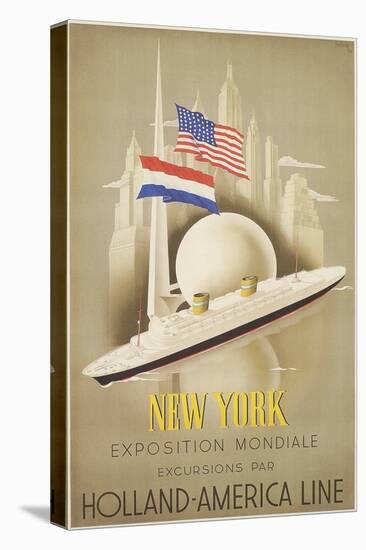 New York Worlds Fair, 1939-null-Stretched Canvas